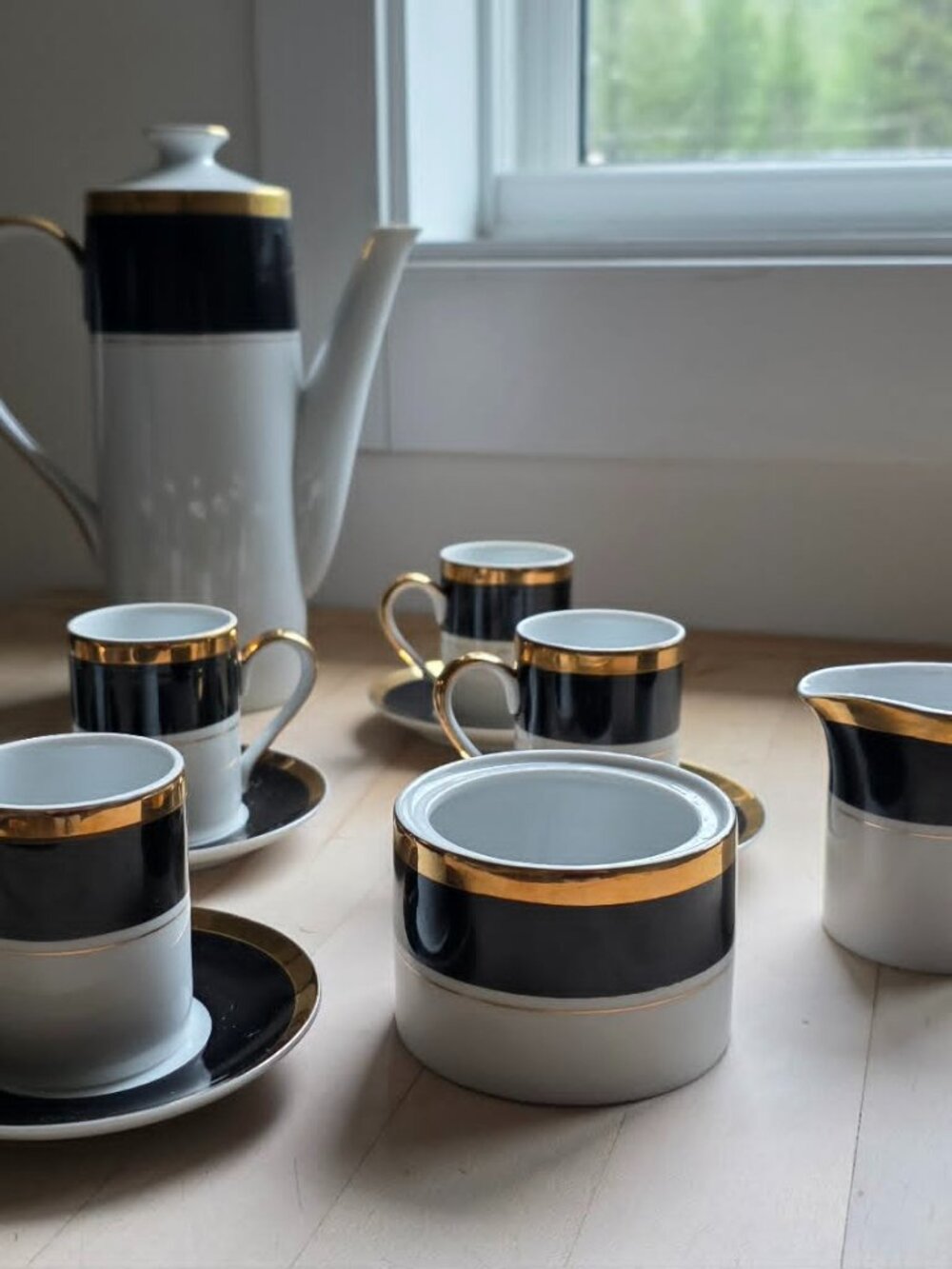 Mid Century 1960s Mikasa 920 Coffee Set